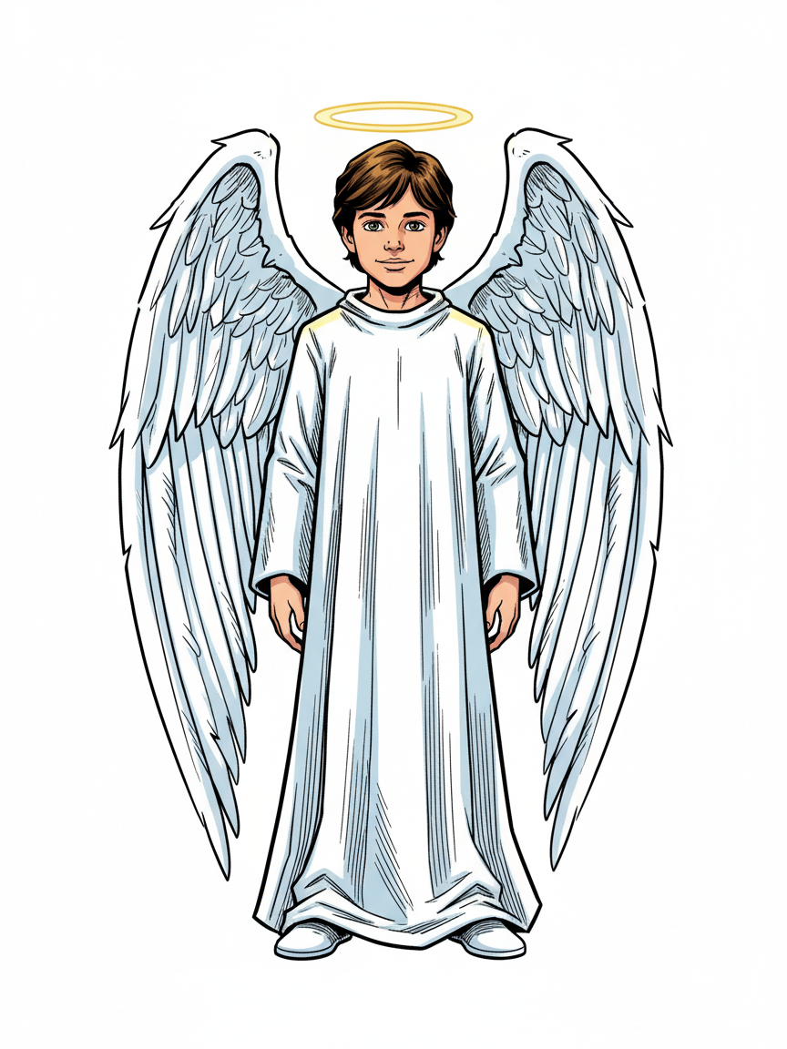 Georges the Guardian Angel - Comic Book