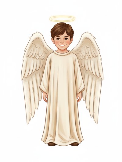 Georges' Angelic Adventures 🌟 - Vintage Storybook