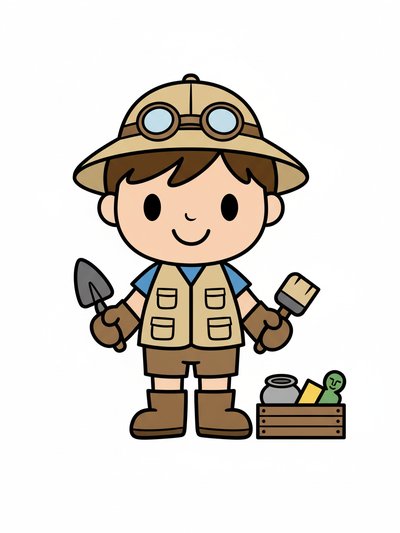 Georges the Little Explorer 🌍 - Preschool Simple