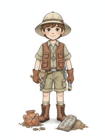 Georges the Little Explorer 🌍 - Gentle Pencil