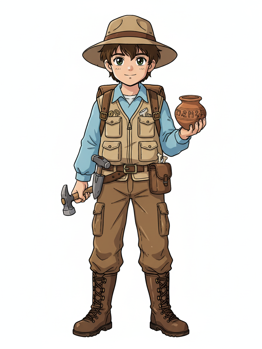 Georges the Archaeologist - Classic Anime