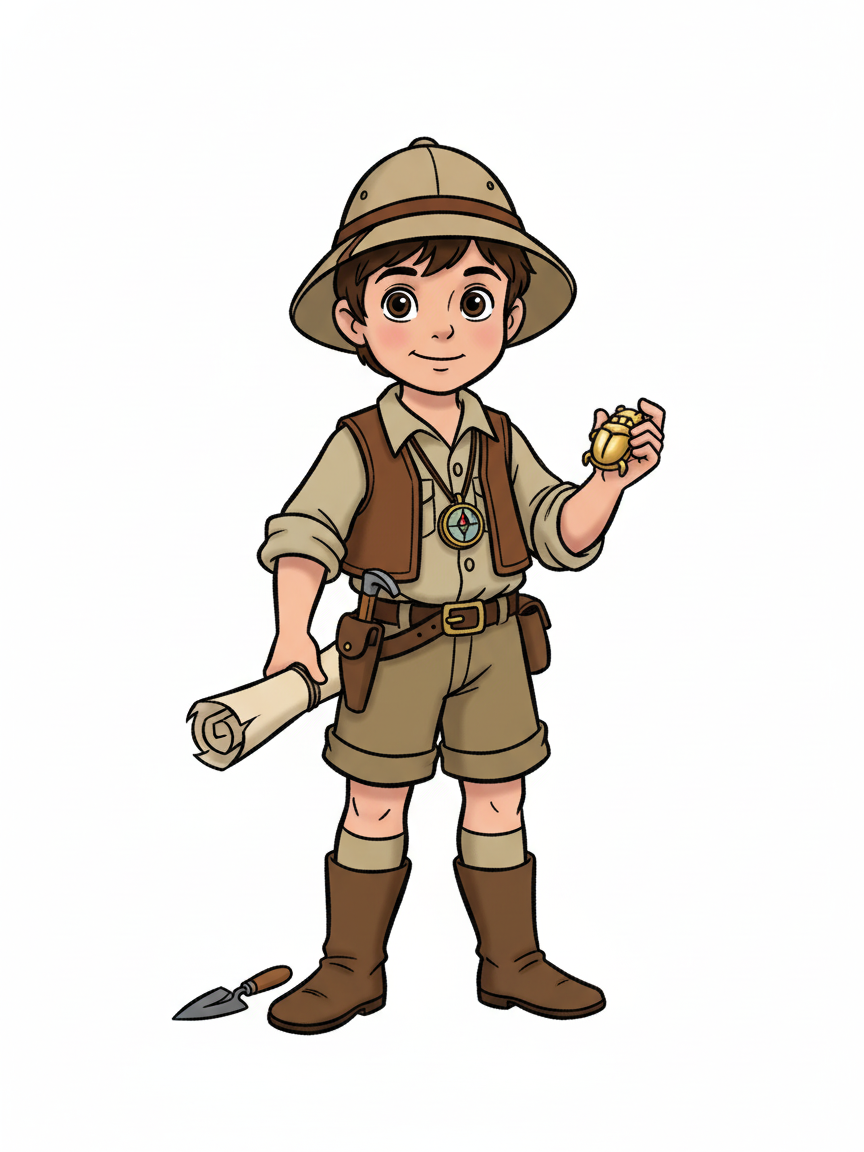 Georges the Archaeologist - Golden Age Animation