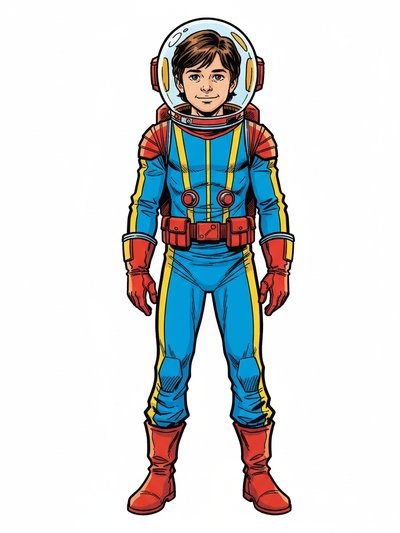 Georges' Galactic Adventures 🚀 - Comic Book