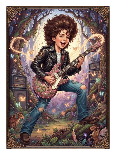 My Boy's Rockstar Dreams 🎸 - Fairy Tale Classic
