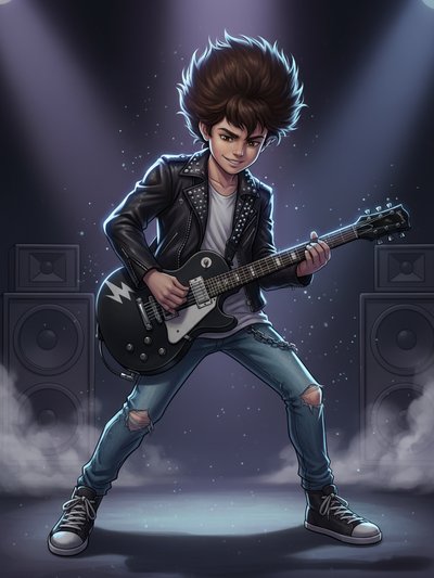 My Boy's Rockstar Dreams 🎸 - Webtoon Anime
