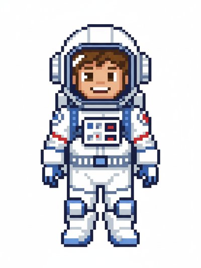 Georges' Galactic Adventures 🚀 - Pixel Art