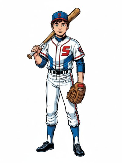 Georges' Baseball Dreams ⚾️ - Comic Book