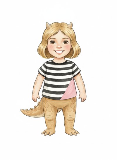 Mary's Dino Adventure 🦖 - Gentle Pencil