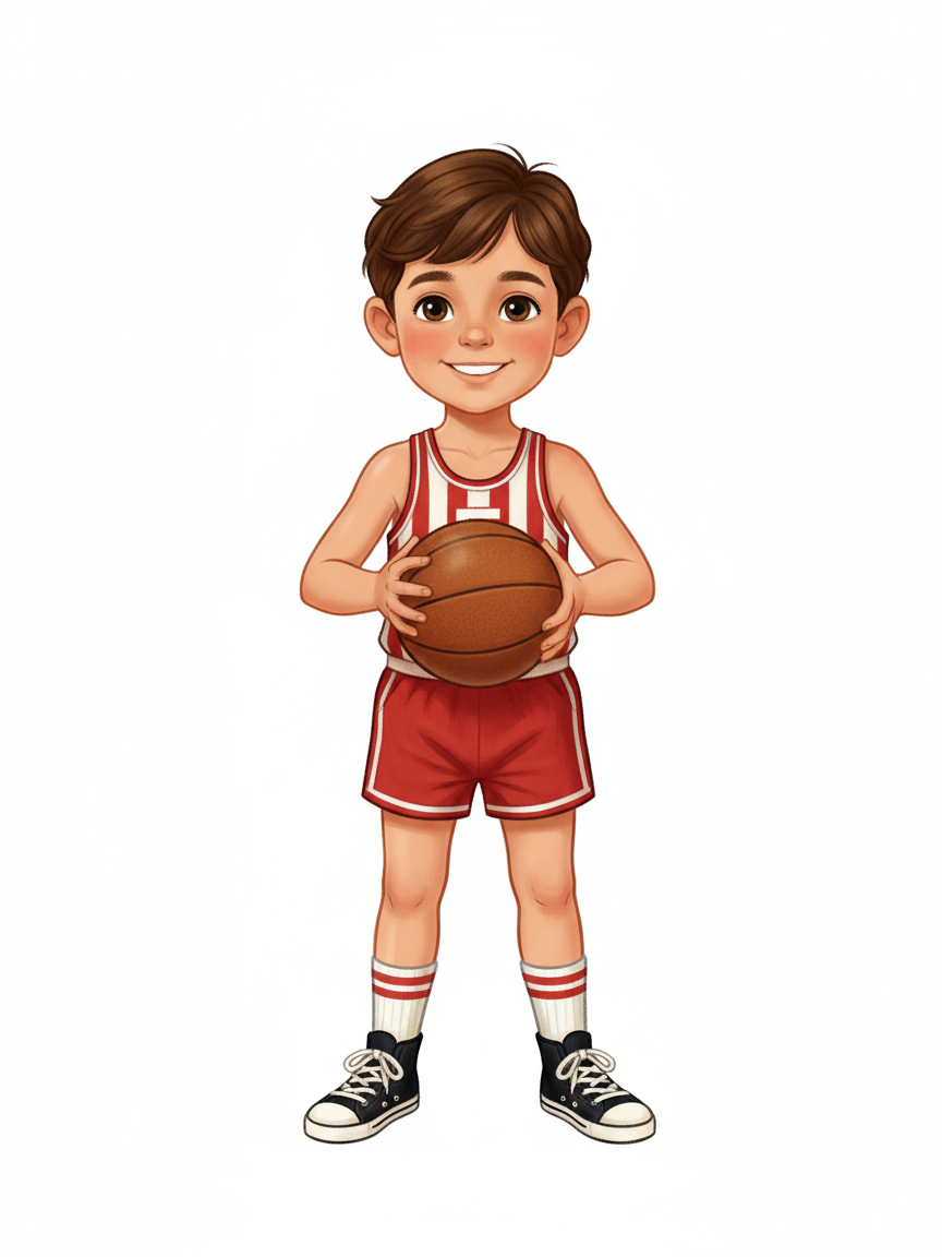 Georges the Baller - Vintage Storybook