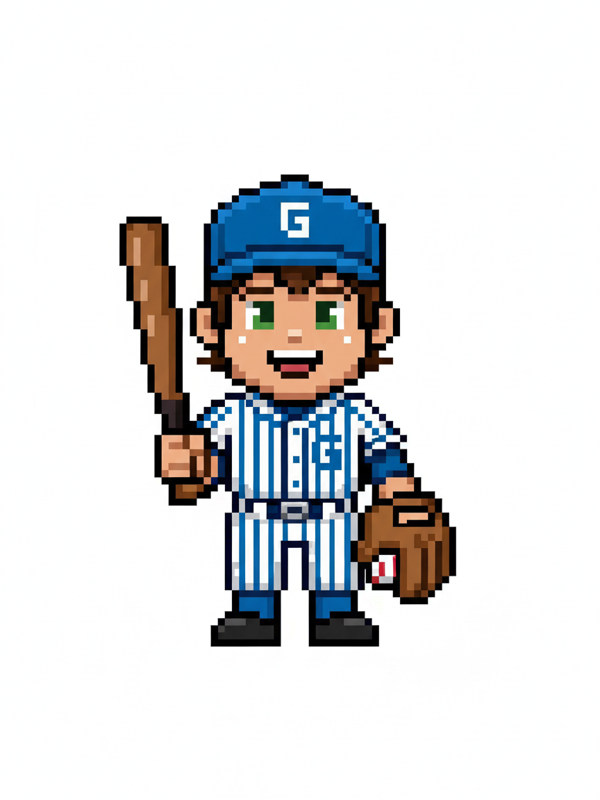 Slugger Georges - Pixel Art