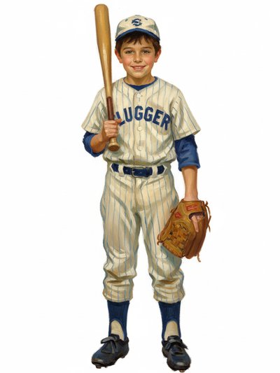 Georges' Baseball Dreams ⚾️ - Impressionist Painting