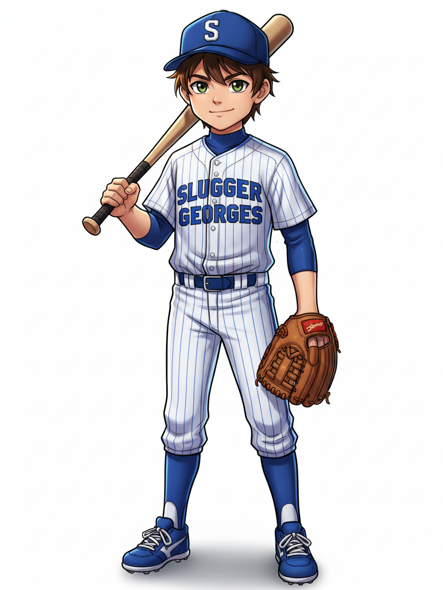 Slugger Georges - Webtoon Anime