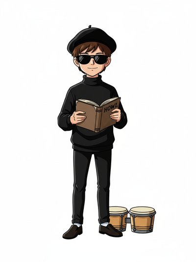 Georges' Beatnik Dream 🌟 - Classic Anime