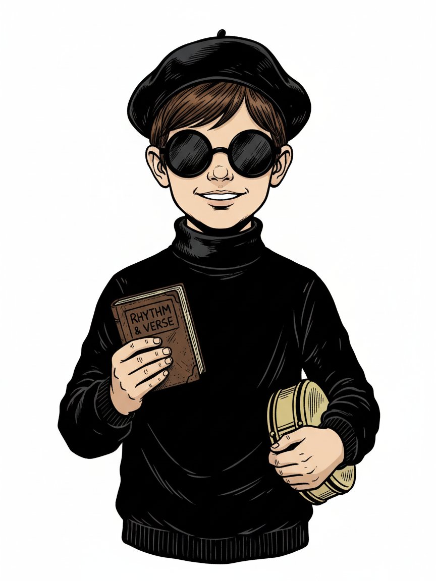 Georges the Beatnik Poet - Comic Book