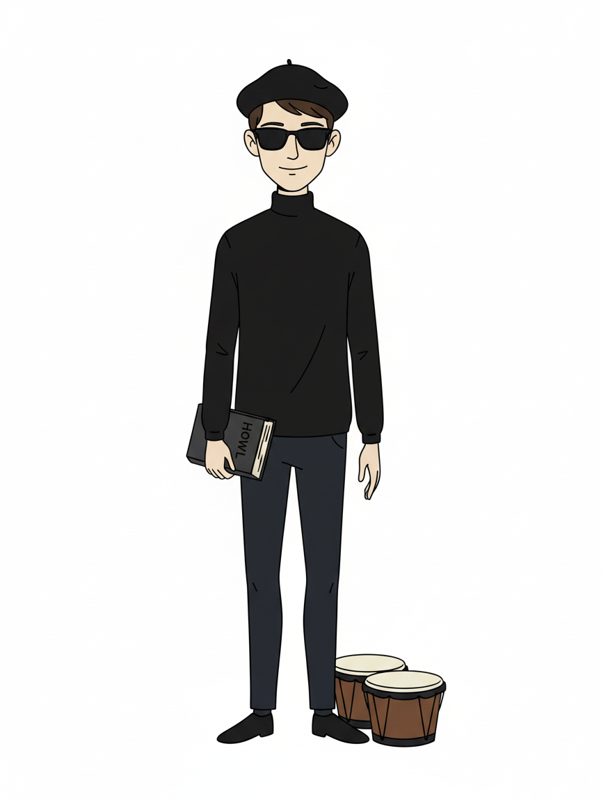 Georges the Beatnik Poet - Minimalist