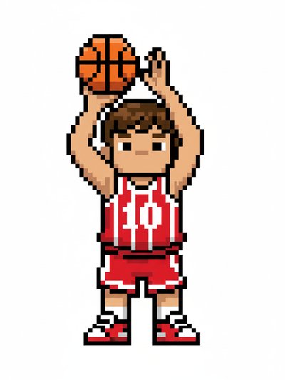 Georges' Basketball Dreams 🏀 - Pixel Art