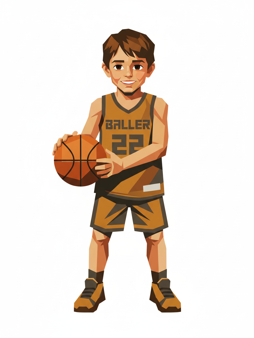 Georges the Baller - Cubist Painting