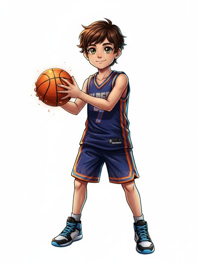 Georges' Basketball Dreams 🏀 - Webtoon Anime