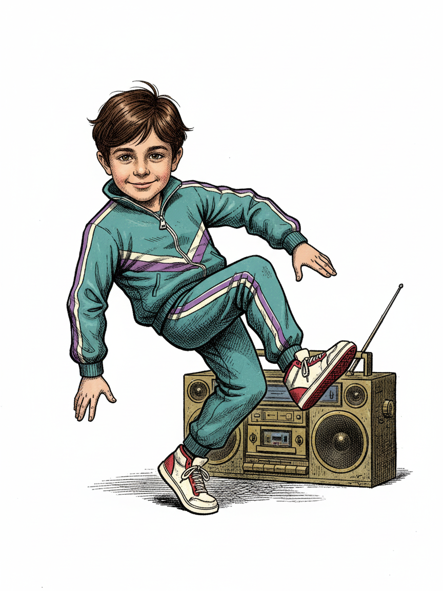 Georges the B-boy - Victorian Illustration