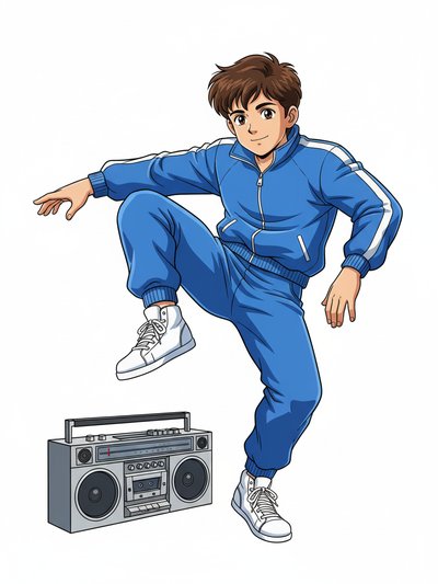 Georges' Breakdancing Adventure 💃 - Classic Anime