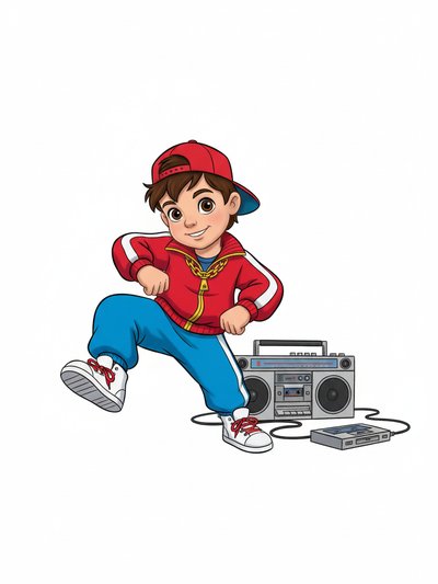 Georges' Breakdancing Adventure 💃 - Golden Age Animation