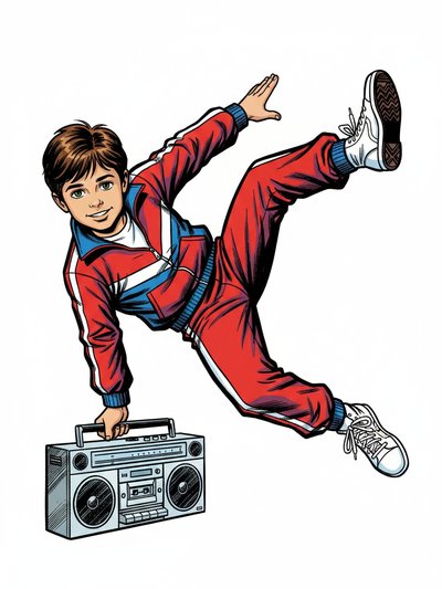 Georges' Breakdancing Adventure 💃 - Comic Book