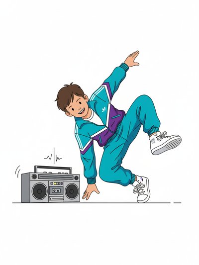 Georges' Breakdancing Adventure 💃 - Minimalist