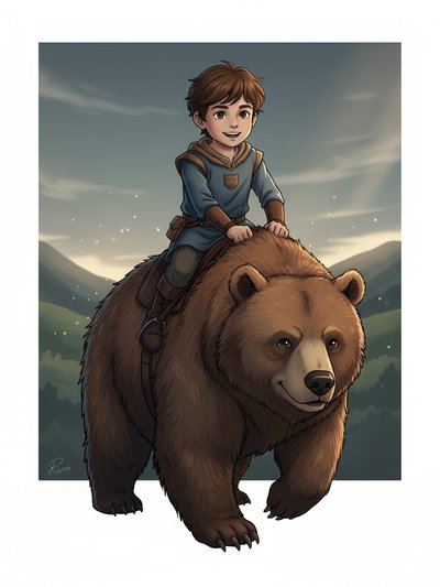 Georges' Bear Adventure 🐻 - Webtoon Anime