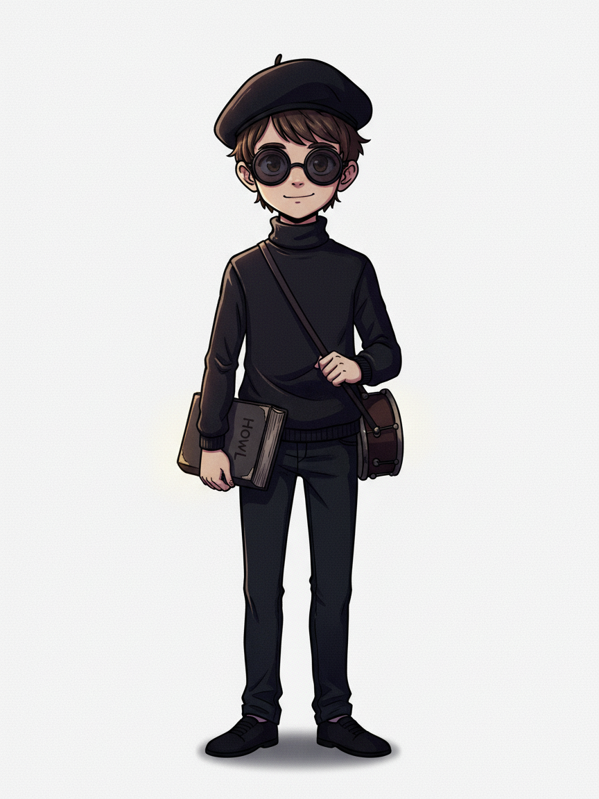 Georges the Beatnik Poet - Webtoon Anime