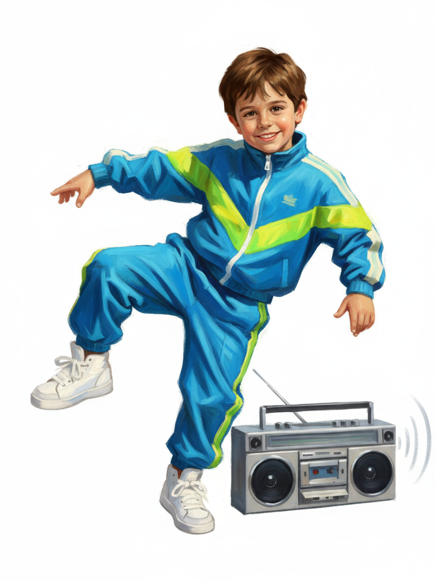Georges the B-boy - Impressionist Painting