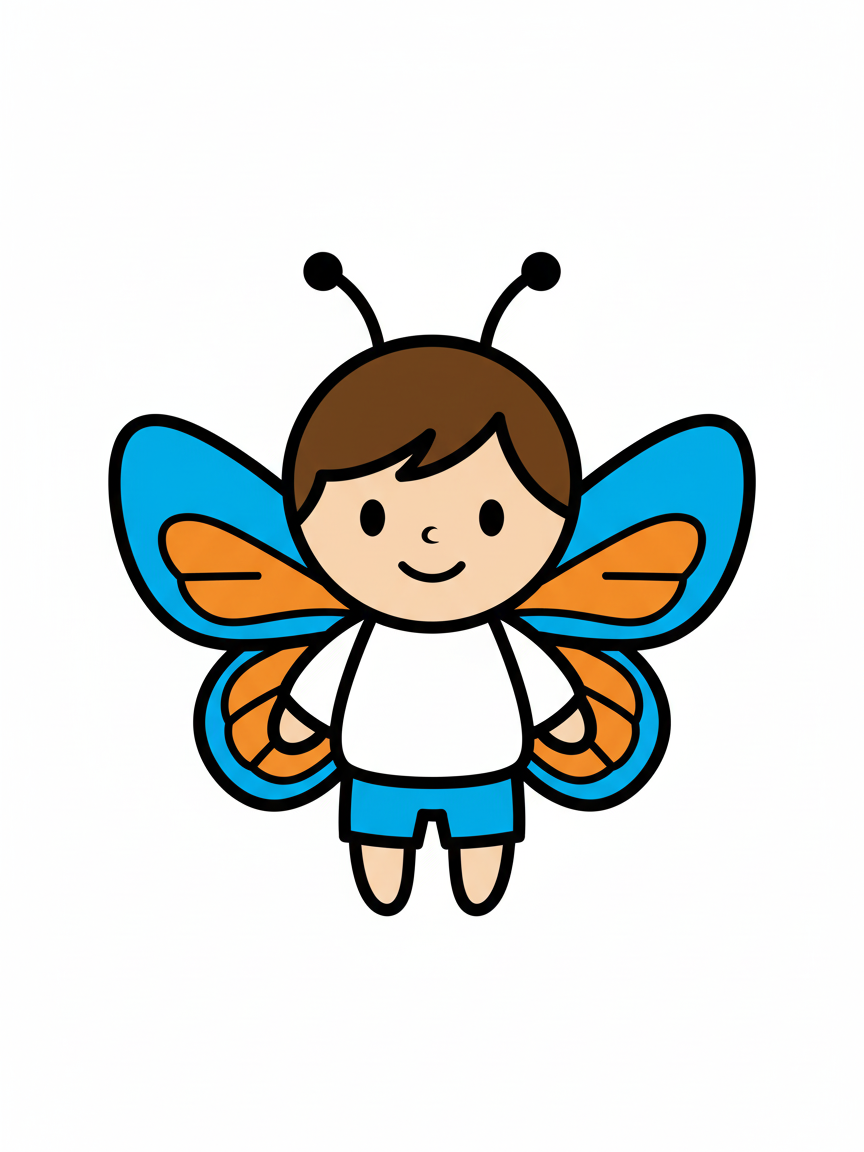 Georges the Flutterfly - Preschool Simple