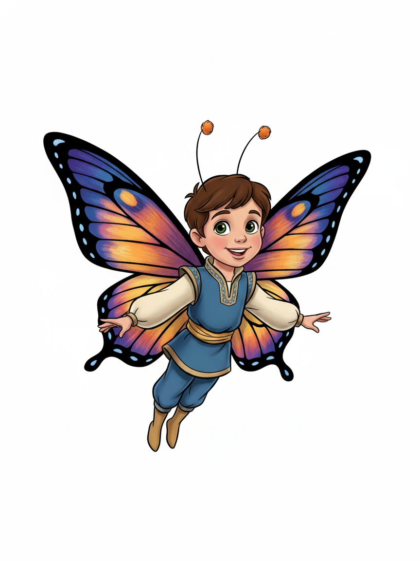 Georges the Flutterfly - Golden Age Animation