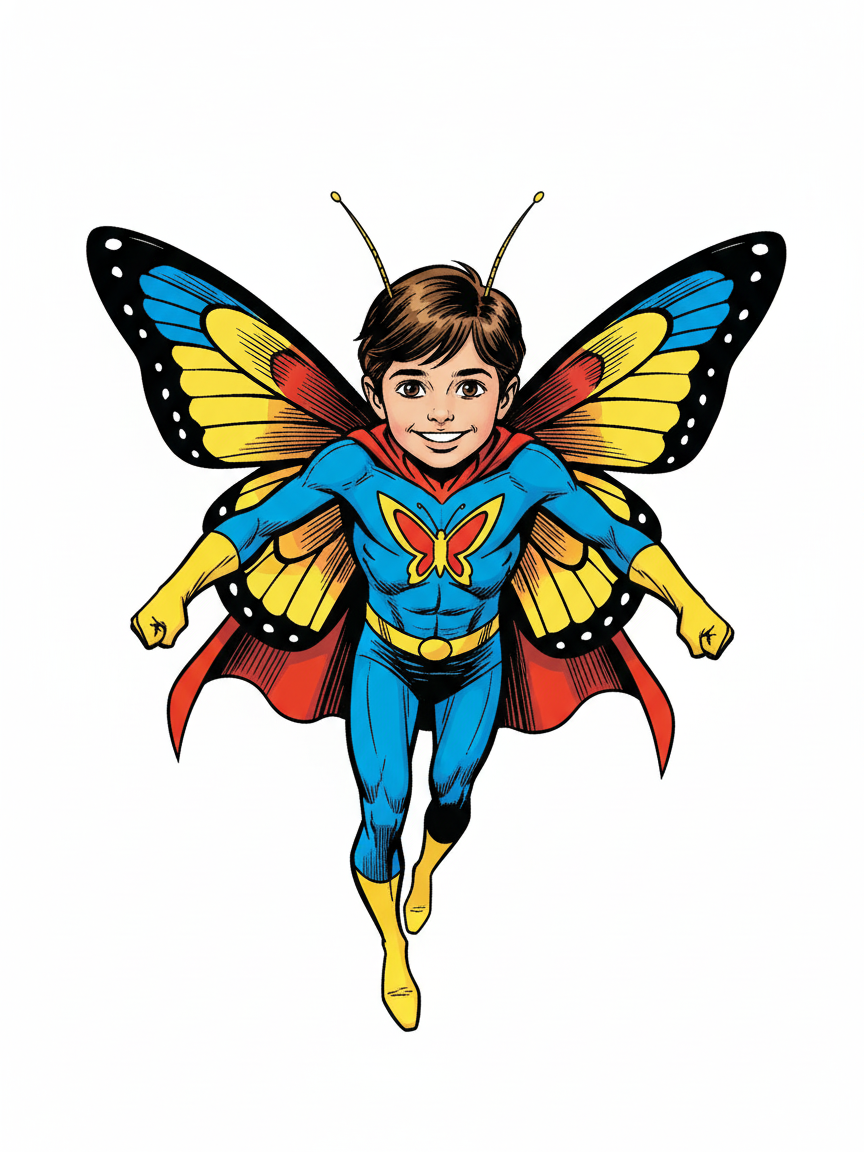 Georges the Flutterfly - Comic Book