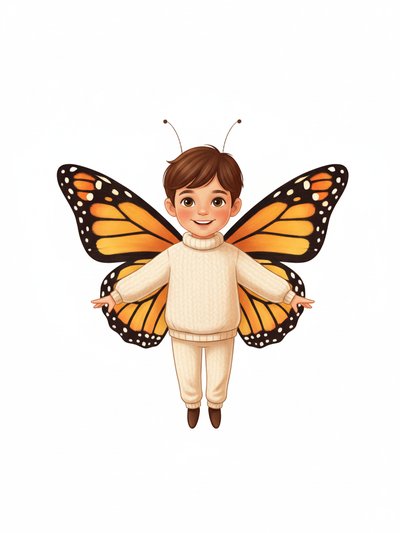 Georges' Butterfly Dreams 🦋 - Vintage Storybook