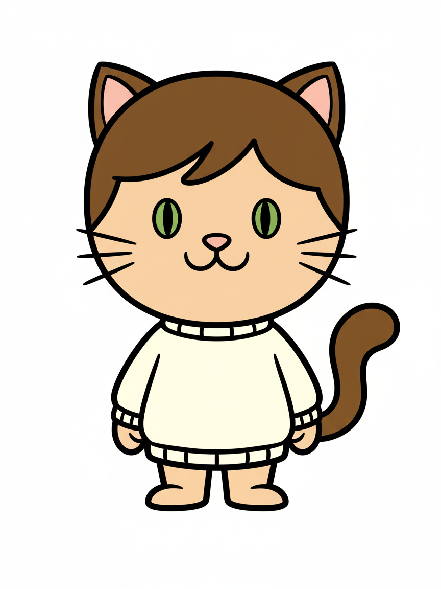 Georges the Playful Cat - Preschool Simple