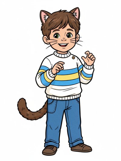 Georges' Whiskered Wonders - Classic Coloring Book