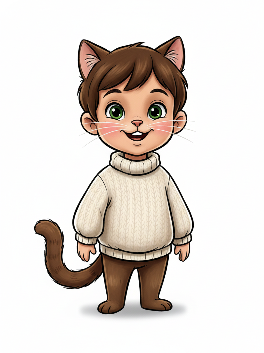 Georges the Playful Cat - Golden Age Animation