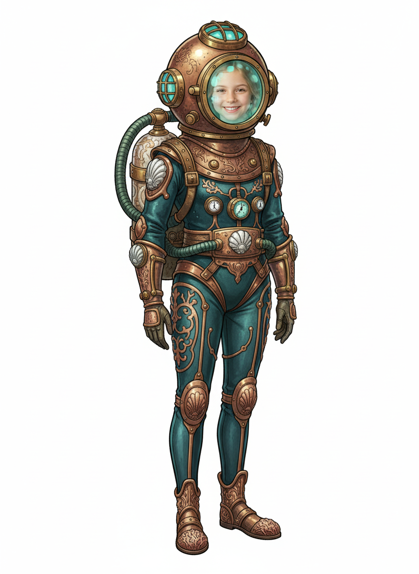 Mary the Ocean Explorer - Fairy Tale Classic