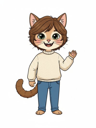 Georges' Whiskered Wonders - Minimalist