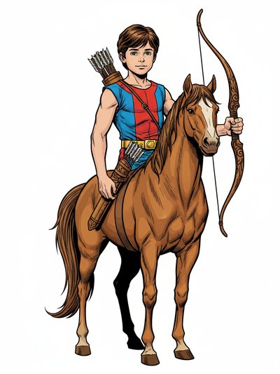 Georges' Magical Centaur Adventure - Comic Book