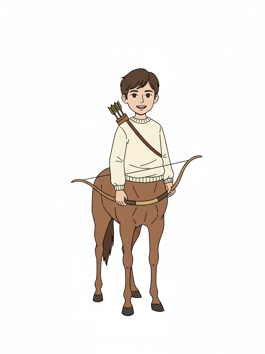 Georges the Brave Centaur - Minimalist