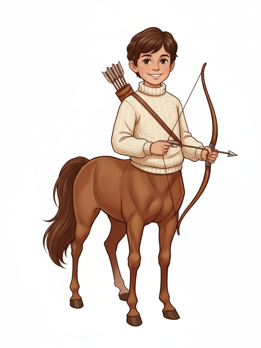 Georges the Brave Centaur - Vintage Storybook