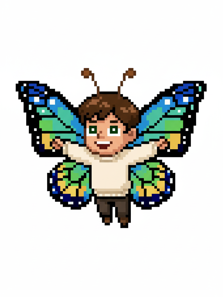 Georges the Flutterfly - Pixel Art