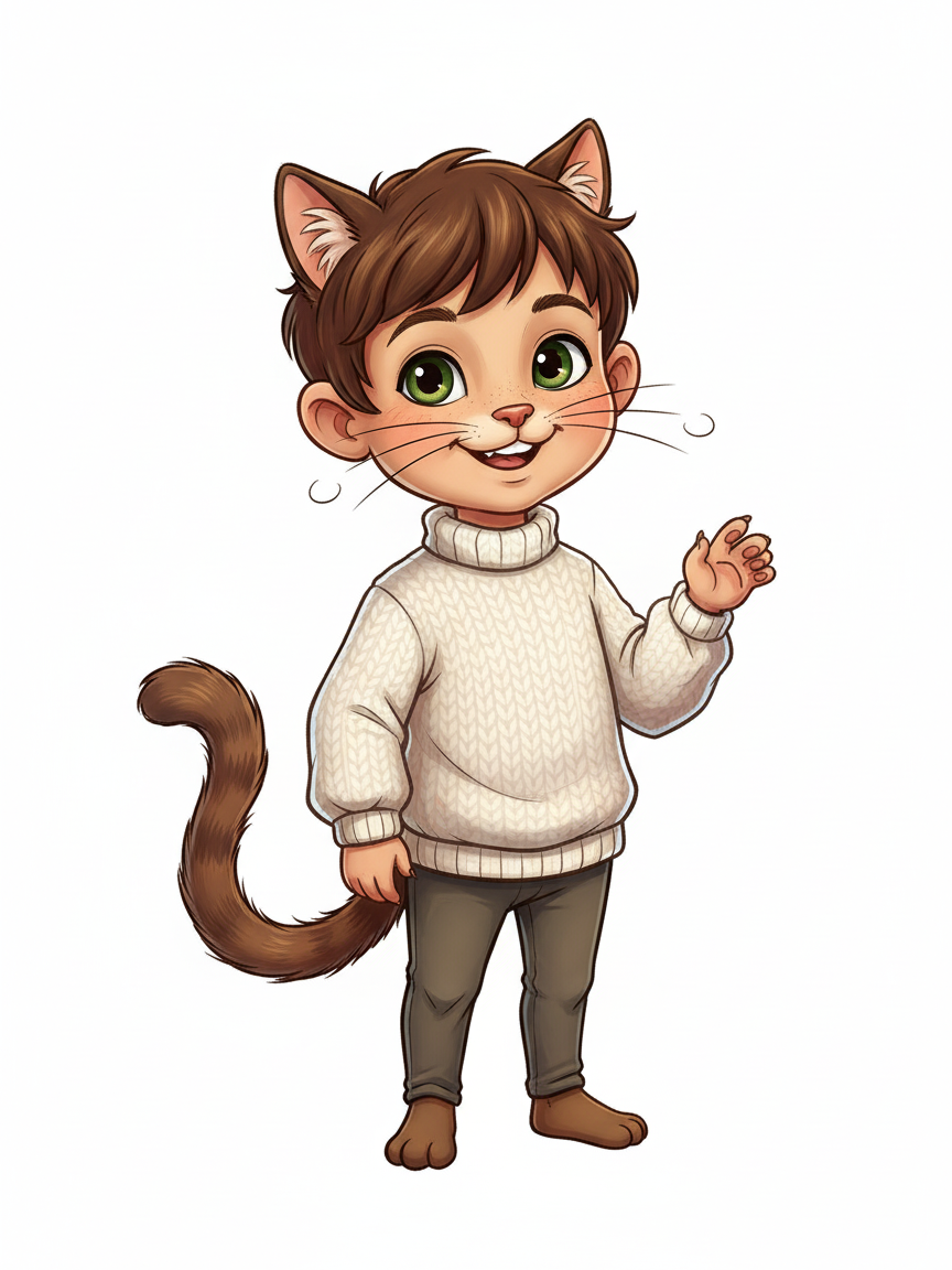 Georges the Playful Cat - Fairy Tale Classic