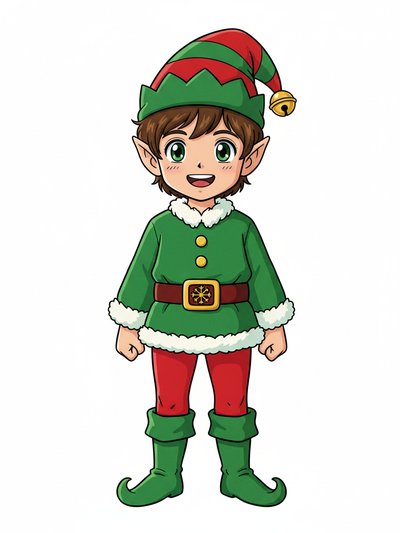 My Boy Georges' Elf Adventure 🎄 - Classic Anime