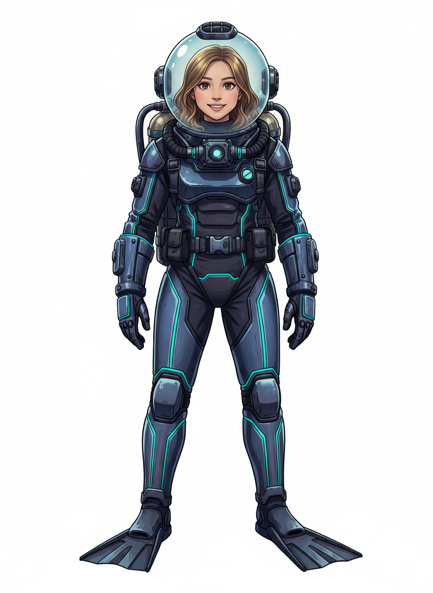 Mary the Ocean Explorer - Webtoon Anime