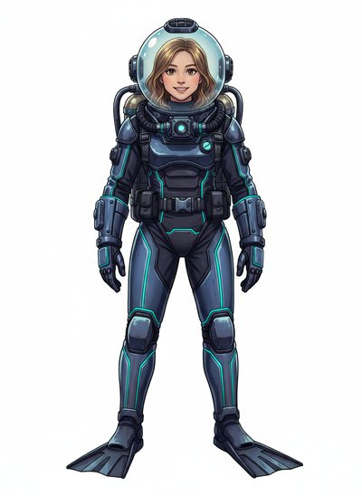 Mary's Dive into Adventure 🌊 - Webtoon Anime