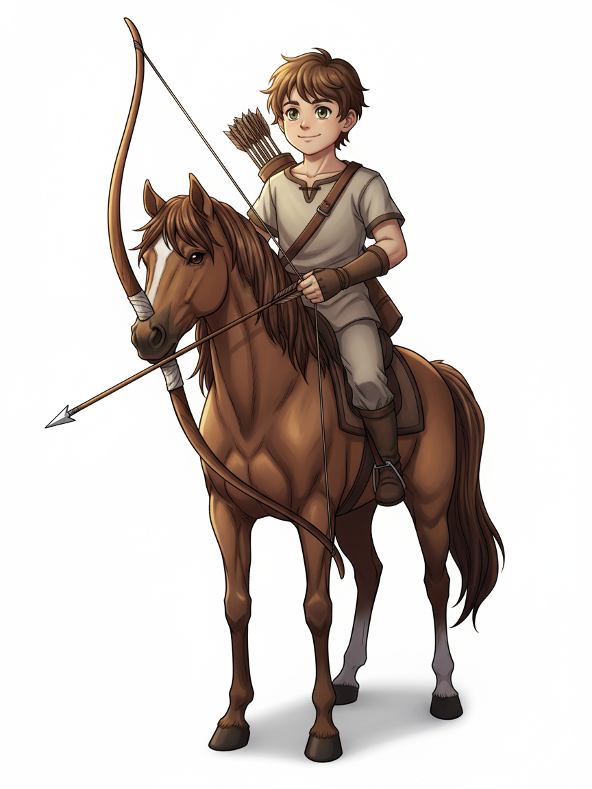 Georges the Brave Centaur - Webtoon Anime