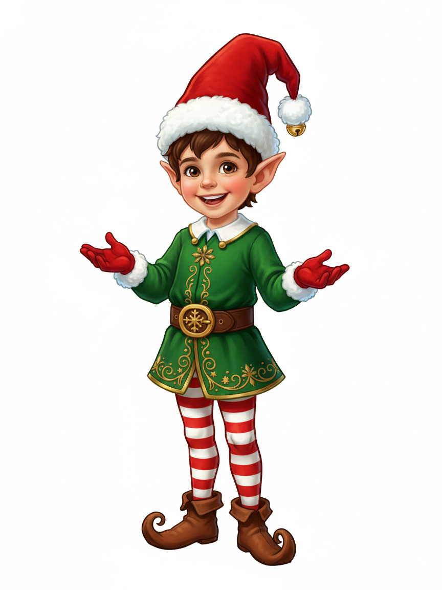 Georges the Festive Elf - Fairy Tale Classic