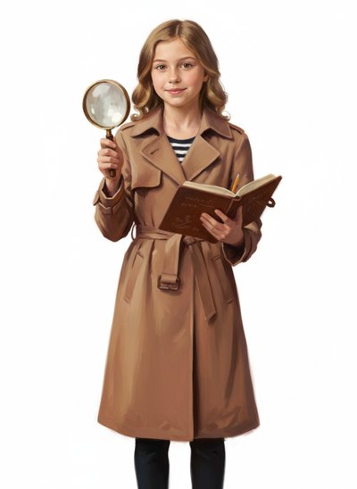 Mary's Detective Adventures 🕵️‍♀️ - Impressionist Painting